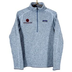 Patagonia Fleece Better Sweater 1/4 Zip Women’s M Gray Hiking Outdoor Neutral